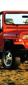 JEEP Wrangler I 4.0 i (184 Hp) Karakteristik teknis
