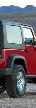 JEEP Wrangler III (JK)  Karakteristik teknis
