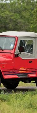 JEEP Wrangler I 4.0 i (184 Hp) Karakteristik teknis
