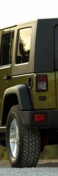 JEEP Wrangler III (JK)  Karakteristik teknis
