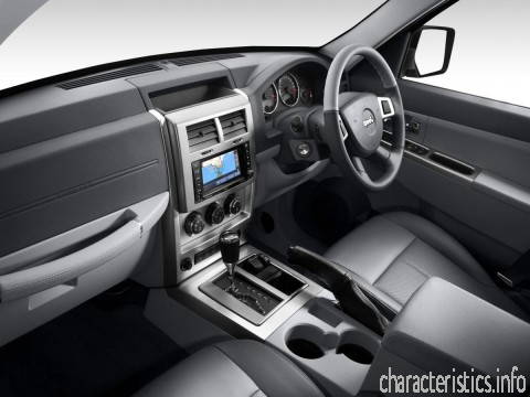 JEEP Поколение
 Cherokee 3,7 V6 (205Hp) Технически характеристики
