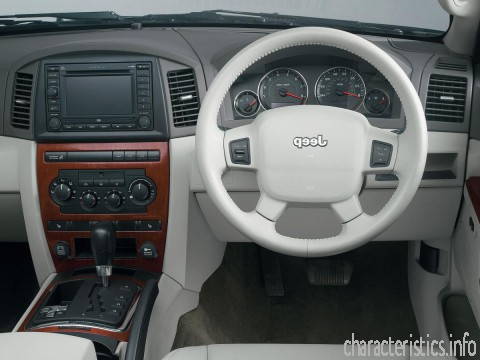 JEEP Поколение
 Grand Cherokee III (WH) 4.7 i V8 4WD (230 Hp) Технические характеристики
